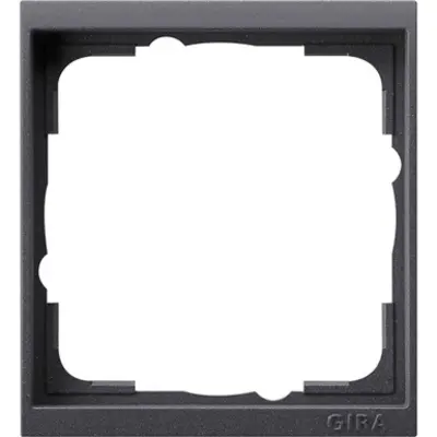 Gira draagplaat 1-voudig event clear antraciet (1461728)