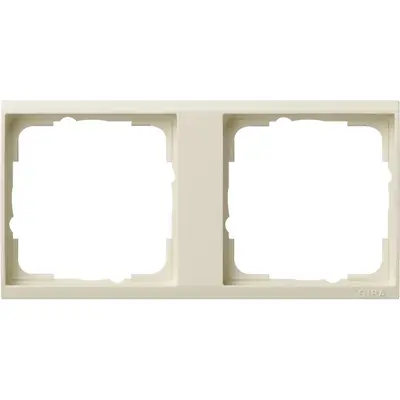 Gira draagplaat 2-voudig event creme (1462721)
