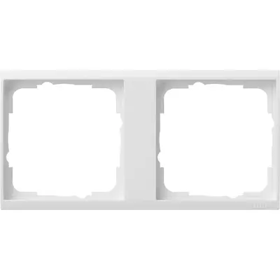 Gira draagplaat 2-voudig event clear wit (1462723)