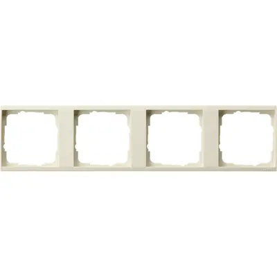 Gira draagplaat 4-voudig event creme (1464721)