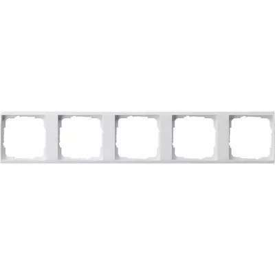 Gira draagplaat 5-voudig event clear wit (1465723)