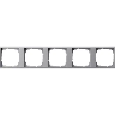 Gira draagplaat 5-voudig event aluminium (1465726)