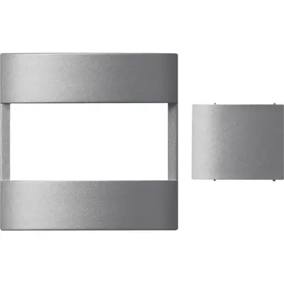 Gira afdekking voor bewegingsmelder-opzetstuk 1,10 m Standard Systeem 55 aluminium mat (147026)