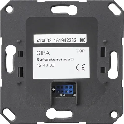 Gira inbouw basiselement belknop deurcommunicatie (143900)