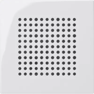 Gira afdekking voor luidspreker Systeem 55 wit glans (248303)