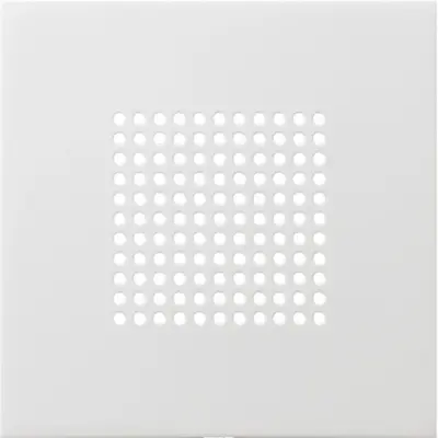 Gira afdekking voor luidspreker F100 wit glans (2483112)