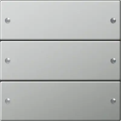 Gira wippenset 3-voudig Tastsensor 3 edelstaal (2133601)