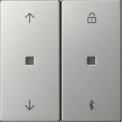 Gira Bluetooth bedieningselement met pijlsymbolen Systeem 3000 Systeem 55 edelstaal (5367600)