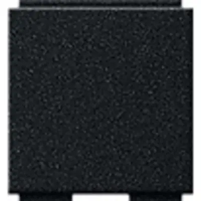 Gira uni blind afdekking Systeem 55 zwart (2645005)