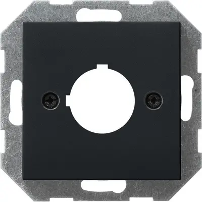 Gira afdekking draagring app 22,5 zwart (0272005)