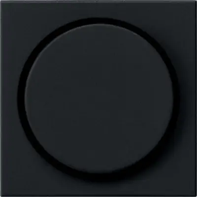 Gira dimmerknop draaidimmer Systeem 55 zwart mat (0650005)