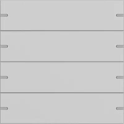 Gira wippenset 4-voudig voor tastsensor 4 grijs mat (5024915)