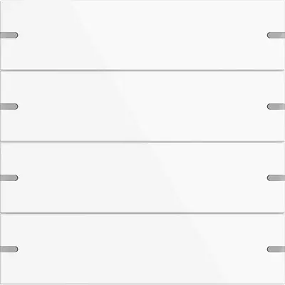 Gira wippenset 4-voudig voor tastsensor 4 wit glans (5024903)