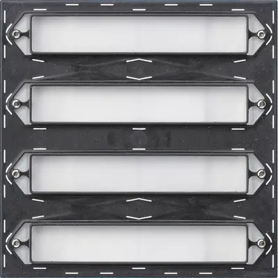 Gira belknopmod z/front s106 (855100)
