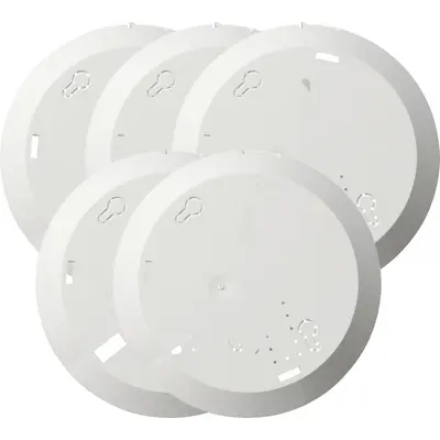 Gira montageplaten voor rookmelder Dual Q set van 5 stuks (845000)