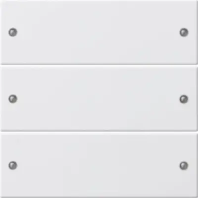 Gira wippenset 3-voudig Tastsensor 3 wit mat gelakt (218327)
