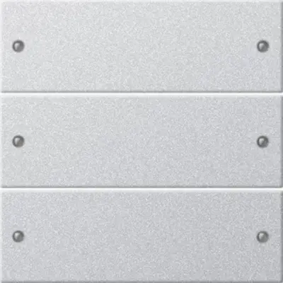 Gira wippenset 3-voudig Tastsensor 3 aluminium mat gelaktx (218326)