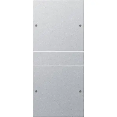 Gira wipset 2-voud alu 55 knx (218226)