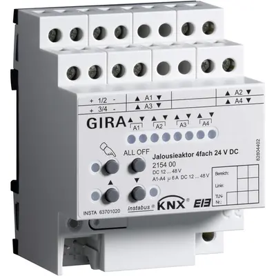 Gira jalaktor 4v 24v h dra knx (215400)