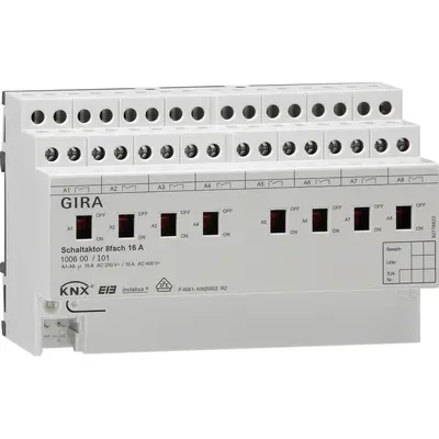 Gira schakelact 8v 16a dra knx (100600)