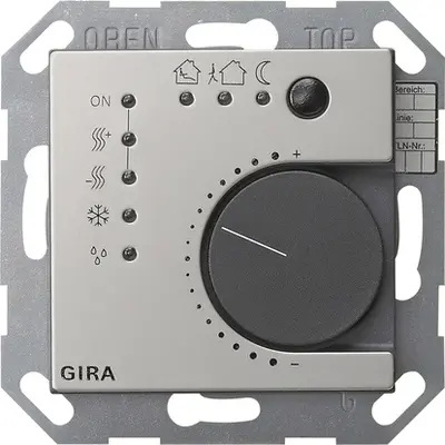 Gira knx thermostaat 55 edlstl (2100600)