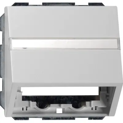 Gira datakap universeel met draagring Systeem 55 grijs mat (0870015)