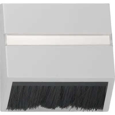 Gira afdekkap opsteekbaar 50x50mm zonder draagring Systeem 55 grijs mat (0682015)