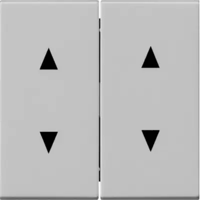 Gira schakelwip jaloezieschakelaar 4-voudig Systeem 55 grijs mat (1150015)