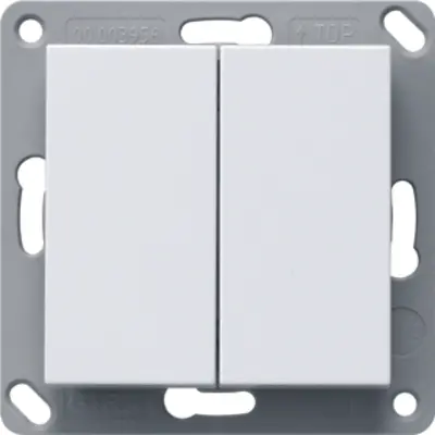 Gira Bluetooth wandzender 2-voudig wit mat (246227)