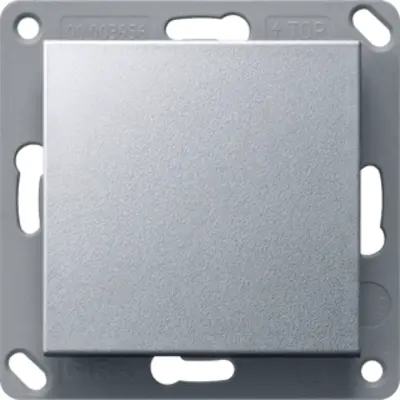 Gira Bluetooth wandzender 1-voudig Systeem 55 aluminium mat (246126)