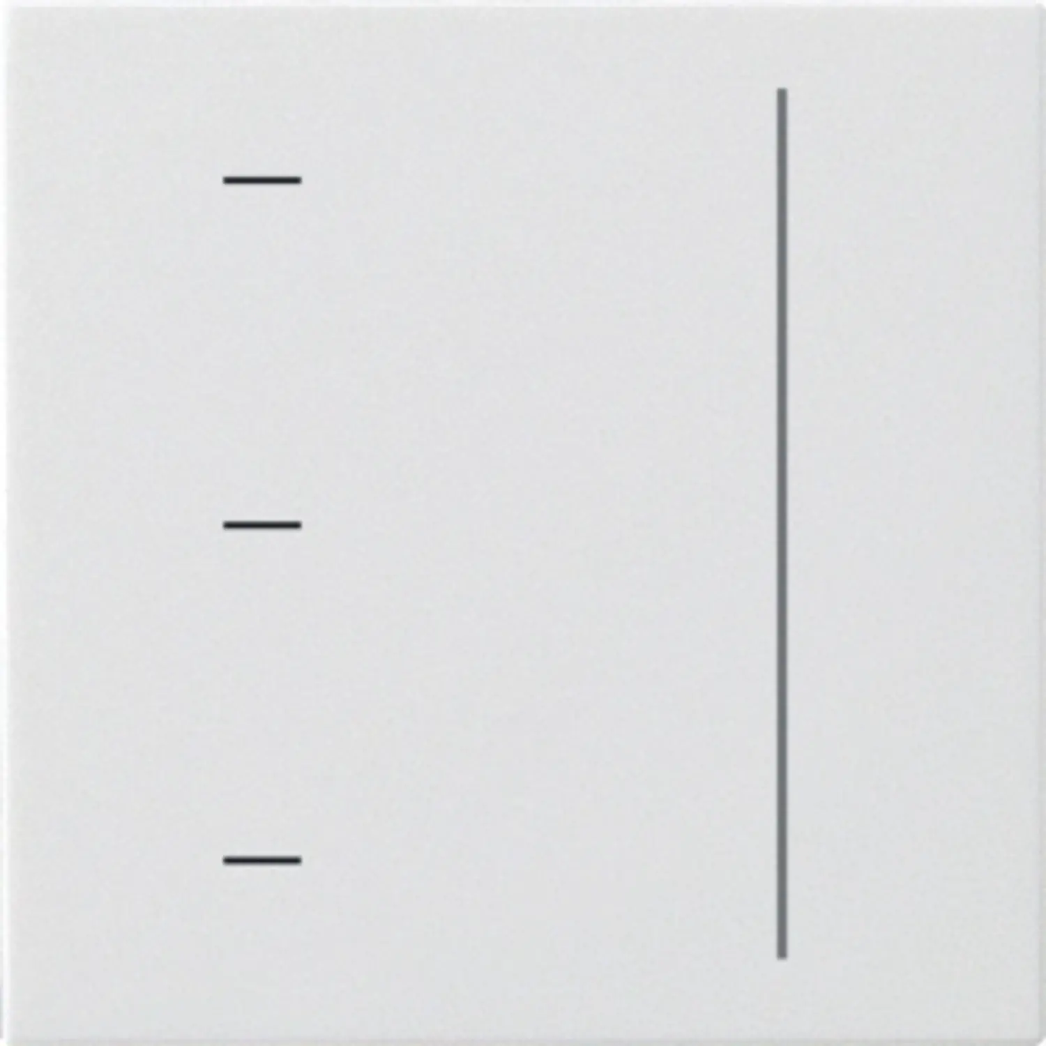 Gira touch dimmerknop Systeem 3000 tastdimmer Systeem 55 wit mat Girastore.nl