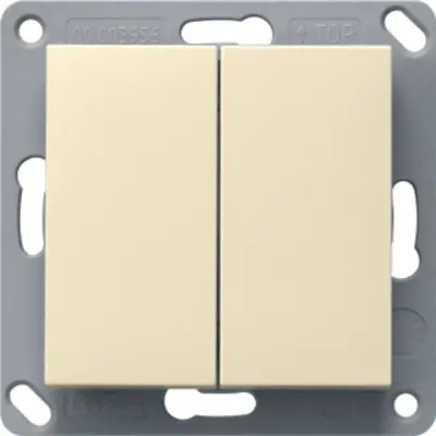 Gira Bluetooth wandzender 2-voudig Systeem 55 creme glans (246201)