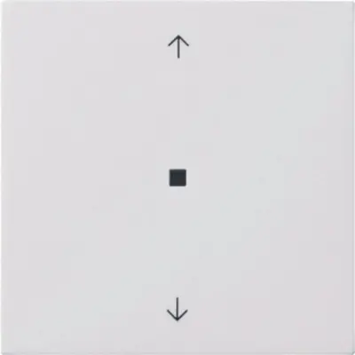 Gira KNX RF bedieningselement-opzetstuk pijlen F100 wit glans (5105112)