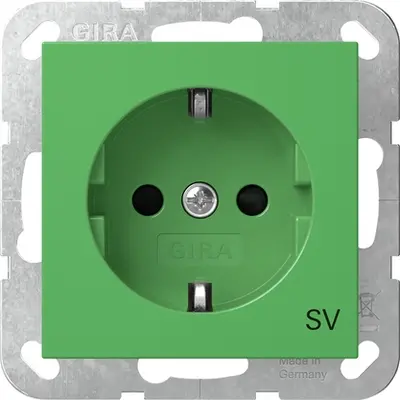 Gira Systeem 55 Wandcontactdoos (WCD schakelmat.) (4453107)