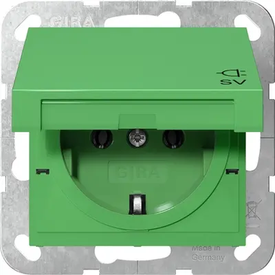 Gira Systeem 55 Wandcontactdoos (4454107)