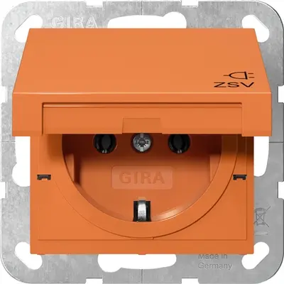 Gira Systeem 55 Wandcontactdoos (WCD schakelmat.) (4454109)