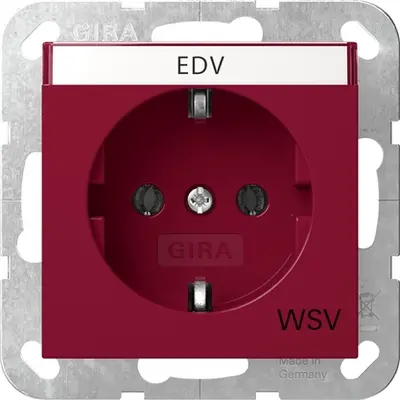 Gira Systeem 55 Wandcontactdoos (WCD schakelmat.) (4457108)