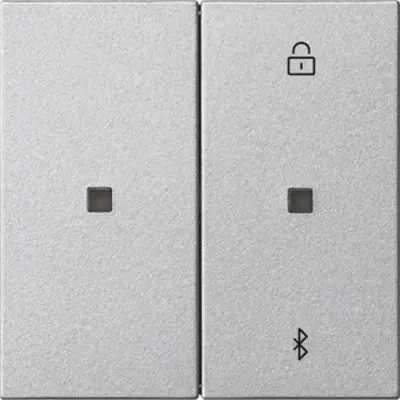 Gira Bluetooth bedieningselement Systeem 3000 Systeem 55 aluminium mat (538126)