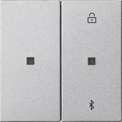 Gira Systeem 3000 Bluetooth bedieningselement Systeem 55 aluminium mat (538126)