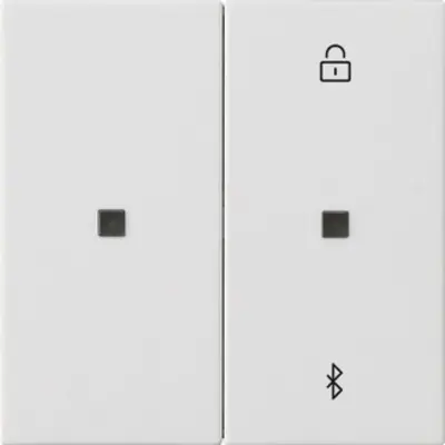 Gira Systeem 3000 Bluetooth bedieningselement Systeem 55 wit mat (538127)