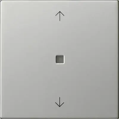 Gira Bluetooth jaloezie/tastdimmerknop met pijlen Systeem 3000 Systeem 55 edelstaal (5382600)