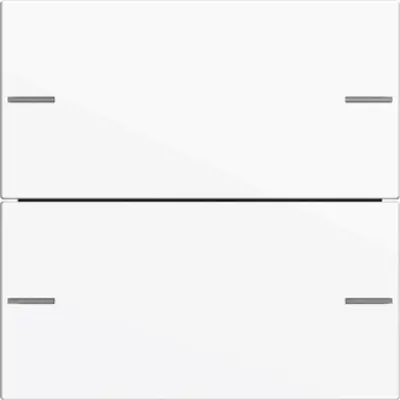 Gira wippenset 2-voudig Tastsensor 4.55 wit glans (575203)