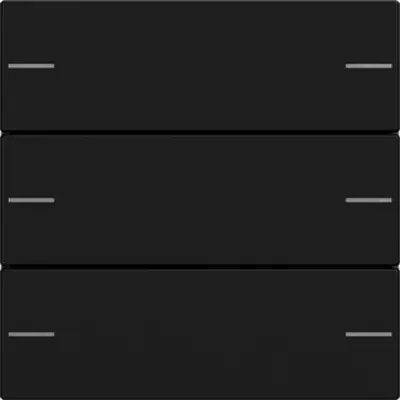 Gira wippenset 3-voudig voor KNX tastsensor 4 System 55 (5753005)