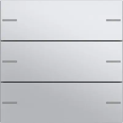 Gira wippenset 3-voudig voor KNX tastsensor 4 System 55 (575326)
