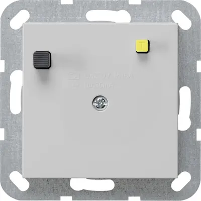 Gira aardlekschakelaar 30 mA Systeem 55 grijs mat (2664015)