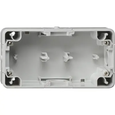 Gira reserveonderdeel bodemdeel 2-voudig horizontaal IP44 (093730)