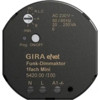 Gira mini dimactor 1-voudig eNet (542000)