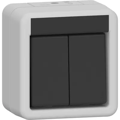 Gira serieschakelaar compleet opbouw IP44 (310530)