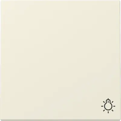 Gira schakelwip met symbool licht Systeem 55 creme glans (328501)