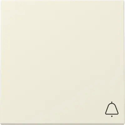 Gira schakelwip met symbool bel Systeem 55 creme glans (328601)
